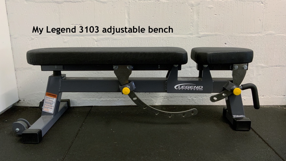 My Legend 3103 adjustable bench