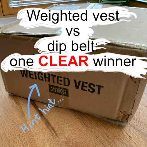 Weighted vest vs dip belt: one clear winner