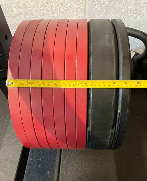 Bumper plate vs steel plate: Comparing thickness