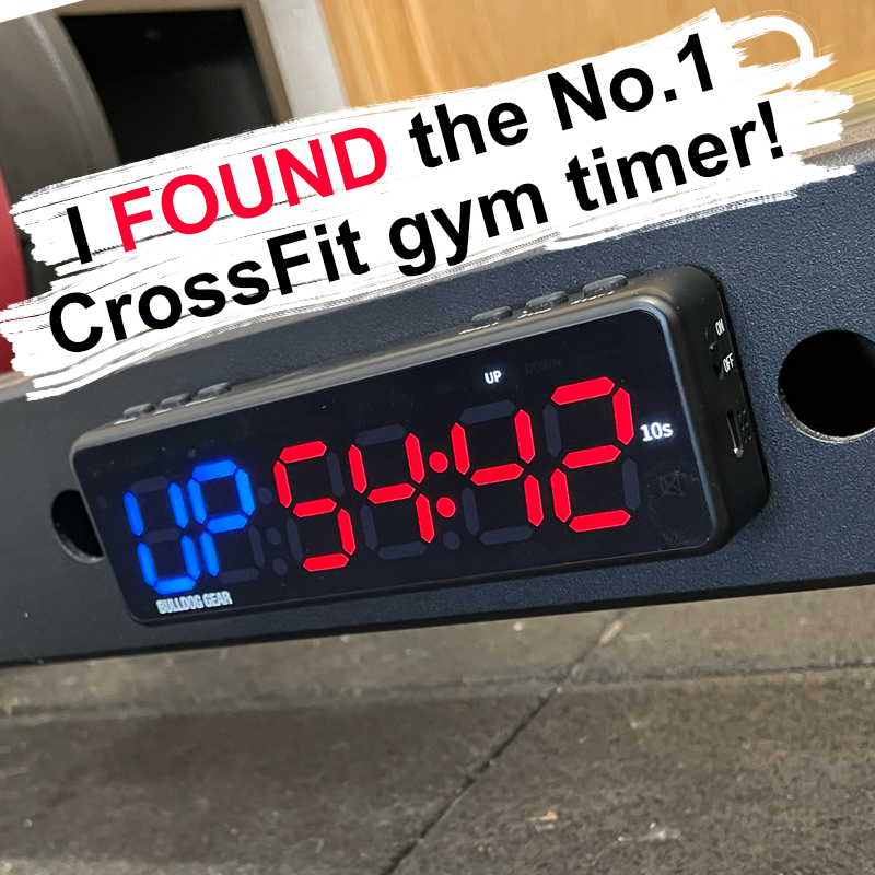 I FOUND the No.1 CrossFit gym timer in the UK!