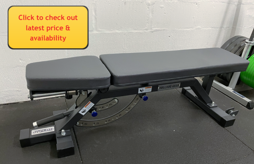 Click here to check out the latest stock and availability on the Bulldog Adjustable Bench 2.0 following this review!