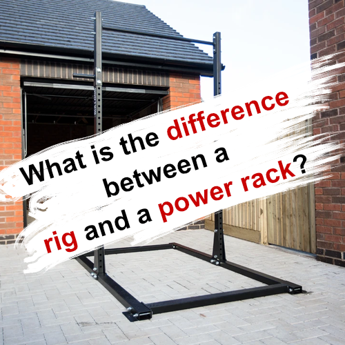 What is the difference between a rig and a power rack?