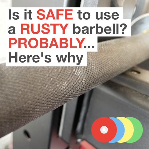 Is it SAFE to use a RUSTY barbell? PROBABLY... Here's why
