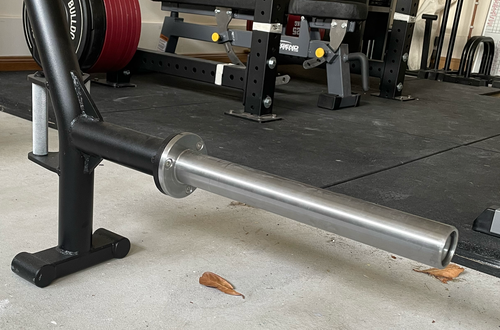 Trap bar sleeve is removable via 3x bolts