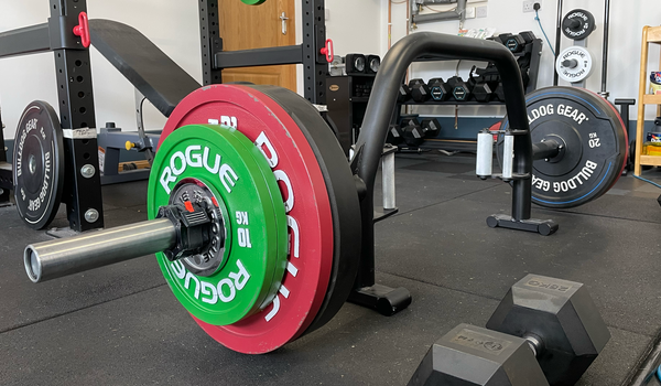 Bulldog Open Hex Bar - loaded with 162.5kg